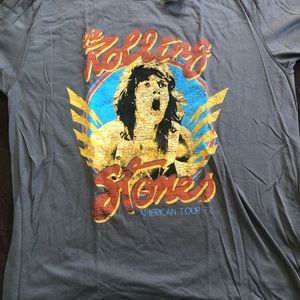 Nastygal rolling stones dress tee